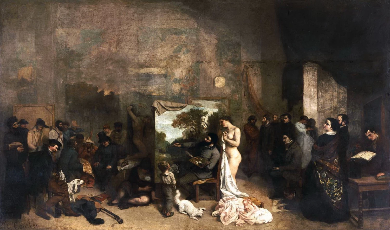 160-Lo studio del pittore-Museo Thyssen-Bornemisza, Madrid  